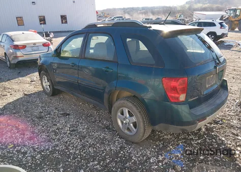 2007 Pontiac Torrent из США, поврежденный, VIN 2CKDL63F976086768